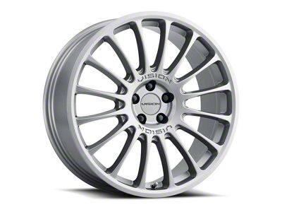 Vision Wheel Monaco Graphite Wheel; 20x8.5; 35mm Offset (07-10 AWD Charger)