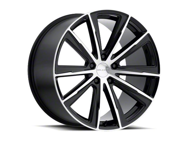 Vision Wheel Charger Splinter Gloss Black Machined Wheel; 20x9; 38mm ...