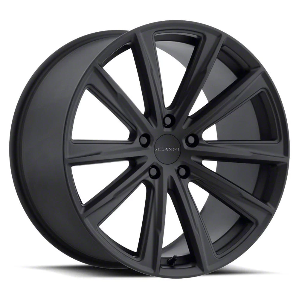 Vision Wheel Charger Splinter Satin Black Wheel; 22x9 471V22990SB20 (06 ...