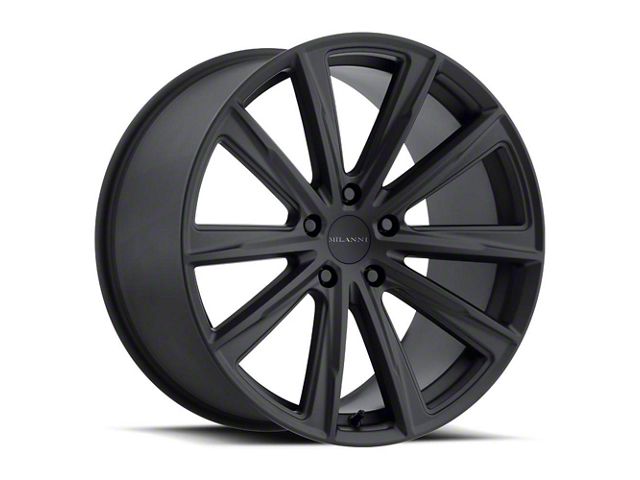 Vision Wheel Charger Splinter Satin Black Wheel; 22x9 471V22990SB20 (06 ...