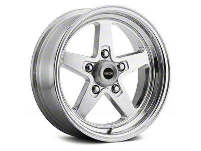 Vision Wheel Sport Star II Polished Wheel; Front Only; 17x4.5 (06-10 RWD Charger)