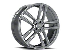 Vision Wheel Clutch Hyper Silver Wheel; 19x8.5; 35mm Offset (10-15 Camaro)