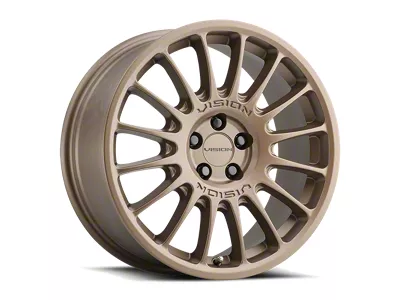 Vision Wheel Monaco Bronze Wheel; 20x8.5; 35mm Offset (10-15 Camaro)