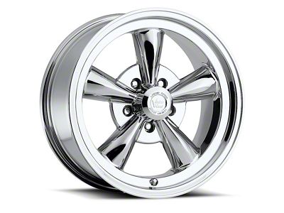 Vision Wheel Legend 5 Gunmetal Machined Wheel; 17x9; 25mm Offset (10-14 Mustang GT w/o Performance Pack, V6)