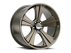 Vision Wheel Missle Metallic Bronze Wheel; Rear Only; 20x11; 50mm Offset (10-14 Mustang)