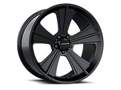 Vision Wheel Missle Satin Black Wheel; Rear Only; 20x11; 50mm Offset (10-14 Mustang)