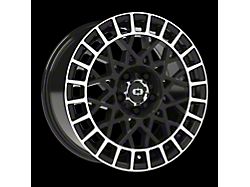 Vision Off-Road Savage Gloss Black Machined Lip Wheel; 18x8; 40mm Offset (10-14 Mustang GT w/o Performance Pack, V6)