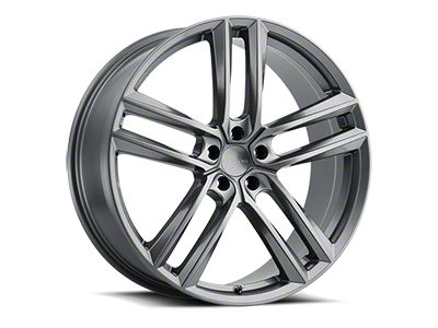 Vision Wheel Clutch Gunmetal Wheel; 18x8.5; 32mm Offset (11-23 AWD Charger)