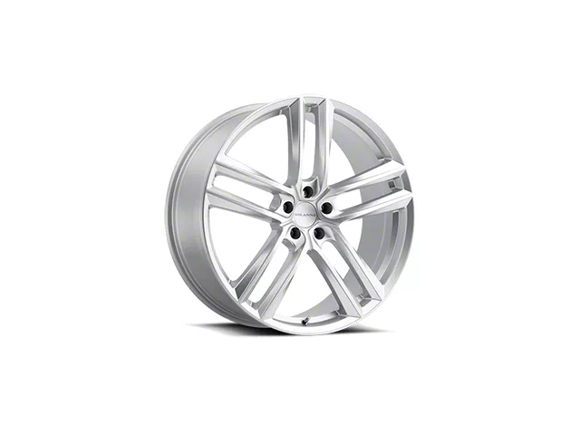 Vision Wheel Clutch Hyper Silver Wheel; 18x8.5 (11-23 AWD Charger)