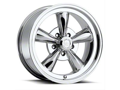 Vision Wheel Legend 5 Chrome Wheel; 17x9; 25mm Offset (94-98 Mustang)
