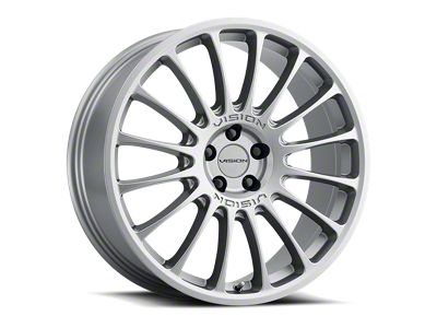 Vision Wheel Monaco Graphite Wheel; 18x8; 38mm Offset (94-98 Mustang)