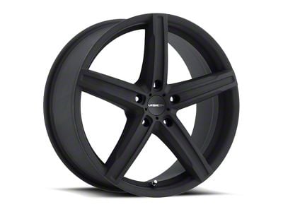 Vision Wheel Boost Satin Black Wheel; 16x7 (99-04 Mustang)