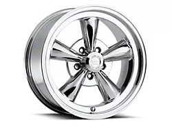 Vision Wheel Legend 5 Gunmetal Machined Wheel; 17x9; 25mm Offset (99-04 Mustang)