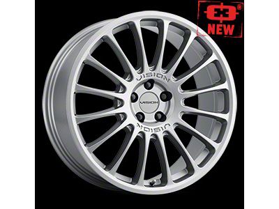 Vision Wheel Monaco Graphite Wheel; 17x7; 38mm Offset (99-04 Mustang GT, V6)