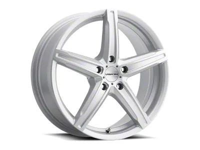Vision Wheel Boost Silver Wheel; 20x8.5; 35mm Offset (16-24 Camaro)