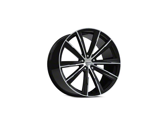Vision Wheel Camaro Splinter Gloss Black Machined Wheel Rear Only ...