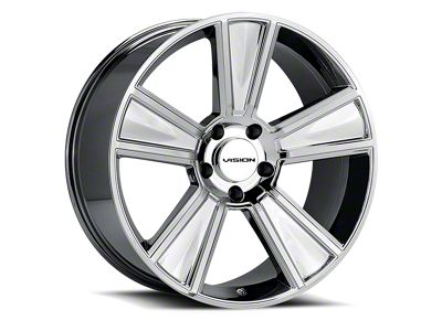 Vision Wheel Stunner Chrome Wheel; 20x9 (16-24 Camaro)