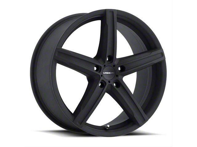 Vision Wheel Boost Satin Black Wheel; 20x8.5 (08-23 Challenger, Excluding SRT Demon, SRT Hellcat & SRT Jailbreak)