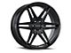 Vision Wheel Wedge Gloss Black Wheel; 20x9 (08-23 RWD Challenger)