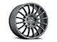 Vision Wheel Monaco Satin Black Wheel; 20x8.5 (08-23 Challenger, Excluding SRT Demon, SRT Hellcat & SRT Jailbreak)