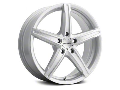 Vision Wheel Boost Silver Wheel; 20x8.5; 35mm Offset (17-23 AWD Challenger)