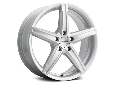 Vision Wheel Boost Silver Wheel; 20x8.5 (17-23 AWD Challenger)