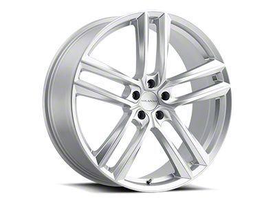 Vision Wheel Clutch Hyper Silver Wheel; 18x8.5 (17-23 AWD Challenger)