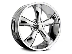 Vision Wheel Legend 5 Chrome Wheel; 18x8.5 (09-23 RWD V6 Challenger)