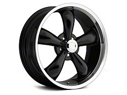Legend 5 Gloss Black Machined Wheel; 18x8.5; 10mm Offset (08-23 RWD Challenger, Excluding Widebody)