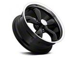 Legend 5 Gloss Black Machined Wheel; 18x8.5; 10mm Offset (08-23 RWD Challenger, Excluding Widebody)