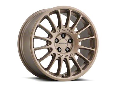 Vision Wheel Monaco Bronze Wheel; 17x8; 38mm Offset (17-23 AWD Challenger)