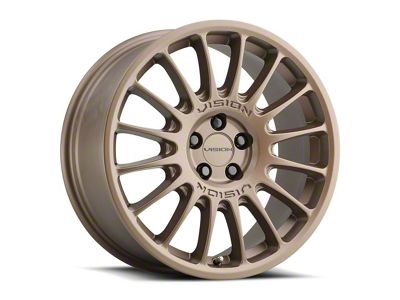 Vision Wheel Monaco Bronze Wheel; 17x8 (17-23 AWD Challenger)