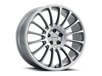 Vision Wheel Monaco Graphite Wheel; 17x8 (17-23 AWD Challenger)