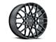 Vision Wheel Recoil Satin Black Wheel; 17x8 (17-23 AWD Challenger)