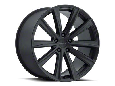 Vision Wheel Splinter Satin Black Wheel; 18x8.5 (08-23 RWD Challenger, Excluding Widebody)