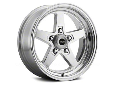 Vision Wheel Sport Star II Polished Wheel; Front Only; 17x4.5; -24mm Offset (08-23 RWD Challenger, Excluding SRT & Widebody)