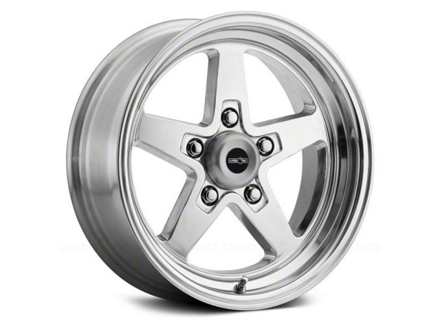 Vision Wheel Sport Star II Polished Wheel; Front Only; 17x4.5 (08-23 RWD Challenger, Excluding SRT & Widebody)