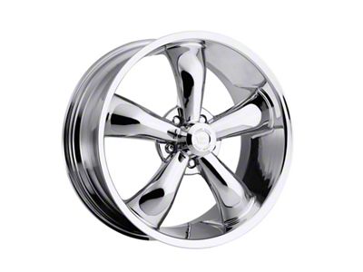Vision Wheel Legend 5 Chrome Wheel; 20x8.5; 10mm Offset (11-23 RWD Charger, Excluding Widebody)