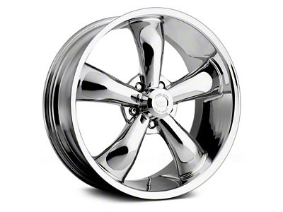 Vision Wheel Legend 5 Chrome Wheel; 20x9.5 (11-23 RWD Charger, Excluding Widebody)