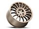 Vision Wheel Monaco Bronze Wheel; 20x8.5 (11-23 AWD Charger)