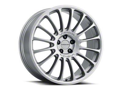 Vision Wheel Monaco Graphite Wheel; 17x8 (11-23 AWD Charger)