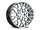 Vision Wheel Recoil Hyper Silver Wheel; 17x8 (11-23 AWD Charger)