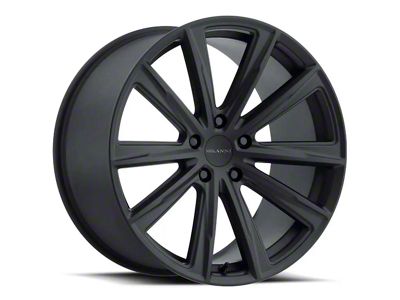 Vision Wheel Splinter Satin Black Wheel; 20x9; 38mm Offset (11-23 AWD Charger)