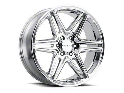 Vision Wheel Wedge Chrome Wheel; 20x9 (11-23 RWD Charger, Excluding Widebody)
