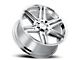 Vision Wheel Wedge Chrome Wheel; 20x9 (11-23 RWD Charger, Excluding Widebody)