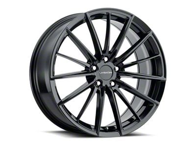 Vision Wheel Axis Gloss Black Wheel; 18x8 (21-24 Mustang Mach-E, Excluding GT)