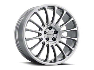 Vision Wheel Monaco Graphite Wheel; 18x8 (21-24 Mustang Mach-E, Excluding GT)