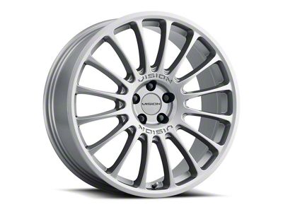 Vision Wheel Monaco Graphite Wheel; 20x8.5 (21-24 Mustang Mach-E)
