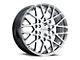 Vision Wheel Recoil Hyper Silver Wheel; 20x8.5 (21-24 Mustang Mach-E)