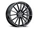 Vision Wheel Axis Gloss Black Wheel; 20x8.5 (15-23 Mustang GT, EcoBoost, V6)